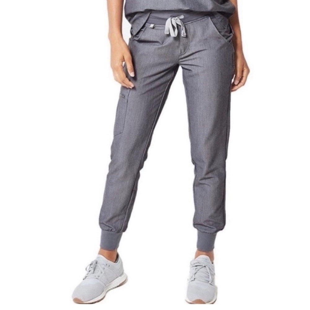 FIGS Women's Gray Jogger Scrub Pants